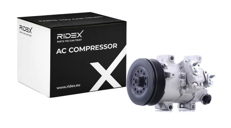 Image of Air conditioning compressor RIDEX 447K0309