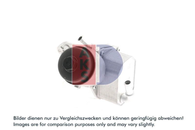 Image of AKS DASIS 096034N Oil Cooler with filter, with gaskets/seals Aluminium Oil Cooler,engine oil (469)
