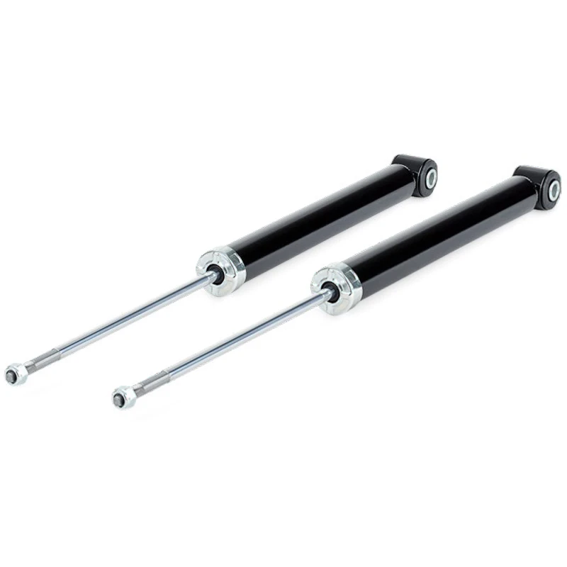 Image of RIDEX 854S19334 Shock absorber Rear Axle, Gas Pressure, Twin-Tube, Absorber does not carry a spring, Top pin Shock Absorber (854)