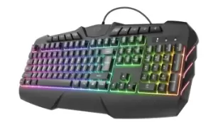 Image of Trust GXT 881 ODYSS keyboard USB German Black