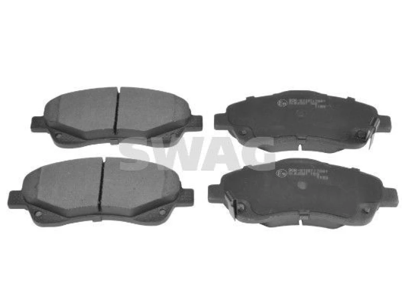 Image of Brake pad set SWAG 81 91 6653