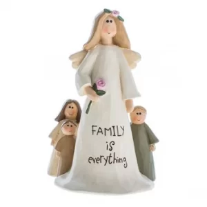 Image of Family Is Everything Angel Ornament by Heaven Sends