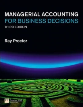 Image of Managerial Accounting for Business Decisions by Ray Proctor Paperback