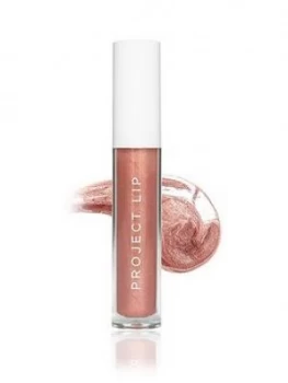 image of Project Lip Project Lip Plump & Gloss Xl Plump And Collagen Lip Gloss - Addicted