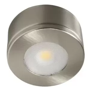 image of Robus Commodore Brushed Chrome 2.5W LED 240V Cabinet Light - Warm White