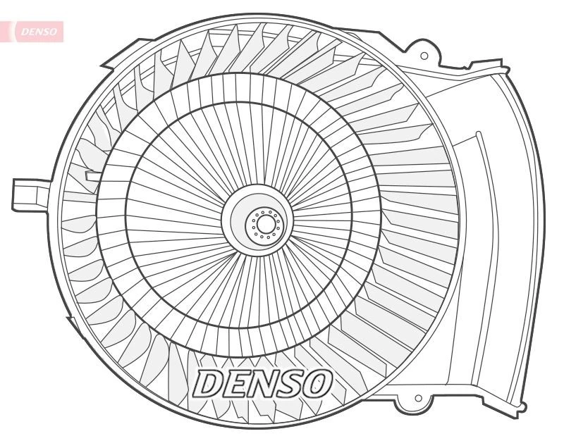Image of DENSO Blower motor DENSO DEA07021