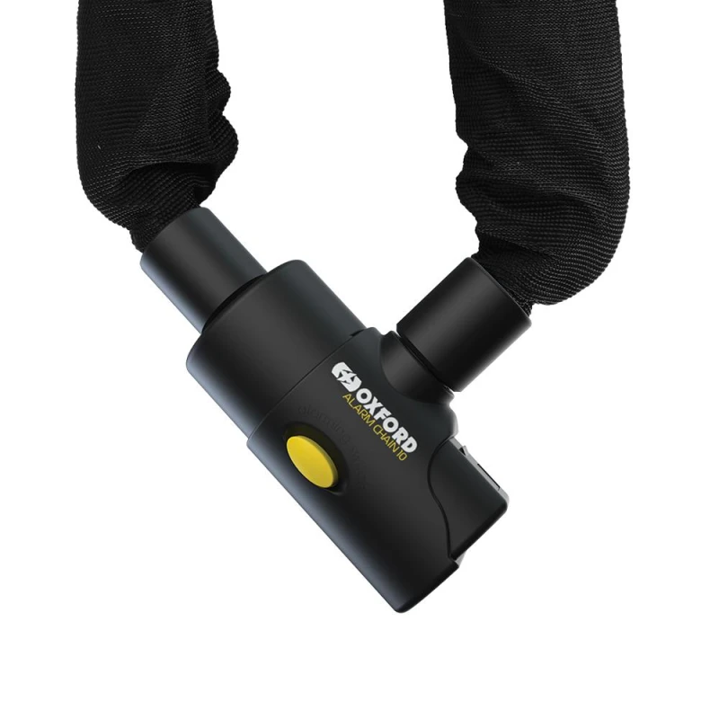Image of Oxford Alarm Chain 10 10mm Square Link General Purpose Chain Lock 1.5m