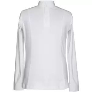 image of Shires Mens Hunting Show Shirt (M) (White) - White