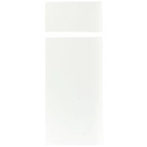 Image of IT Kitchens Santini Gloss White Slab Drawerline door drawer front W300mm Pack of 1