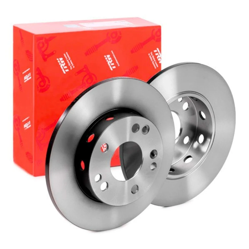 Image of TRW DF1584 Brake disc solid, High-carbon Brake Disc (82)