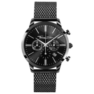 image of Thomas Sabo Rebel Spirit Chrono Mens Black Watch WA0291