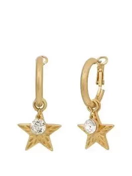 image of Bibi Bijoux Gold 'Starburst' Interchangeable Hoop Earrings