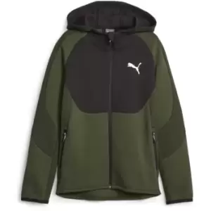 image of Puma Full-Zip Hoodie DK B - Green