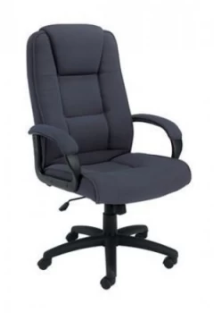 Image of Keno Executive Fabric Chair Charcoal