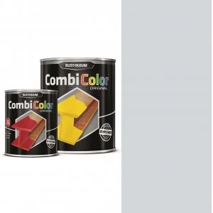 image of Rust Oleum CombiColor Metal Protection Paint Light Grey 750ml