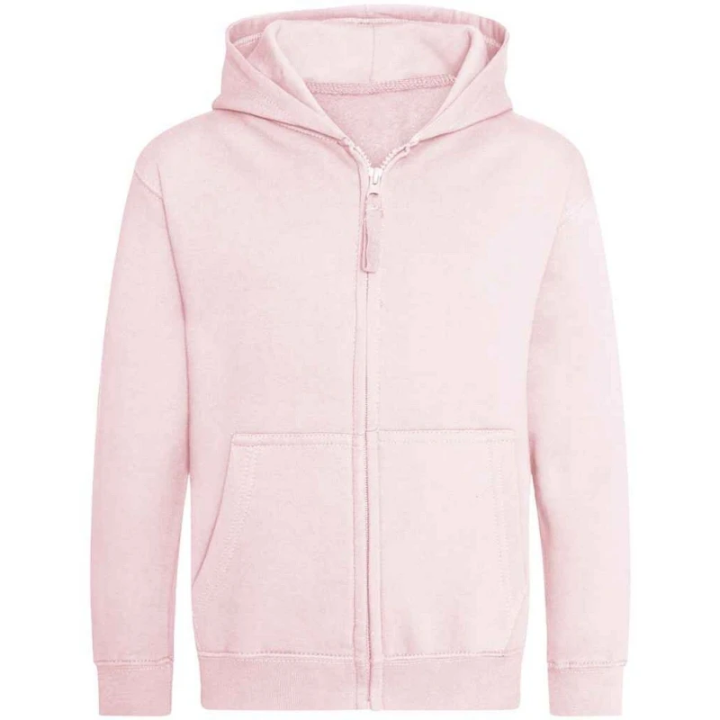 Image of Awdis Zoodie boys's Children's sweatshirt in Red