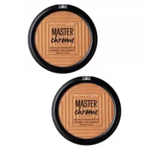 Maybelline 150 Molten Bronze Metallic Highlighter Duo Pack