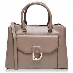 Image of DKNY Medium Satchel Bag - DUNE DUN