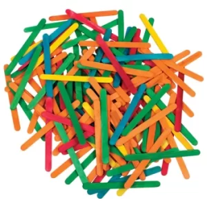 image of Artstraws Lollipop Sticks, Assorted Colours 115 x 11mm Pack of 1000