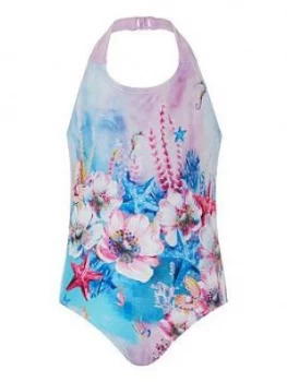 Image of Monsoon Girls S.E.W. Tamsin Ombre Swimsuit - Multi