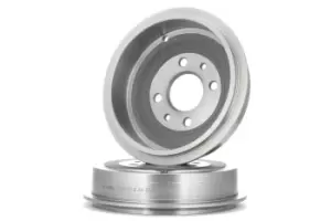 Image of RIDEX Brake Drum Rear Axle 123B0019 Rear Brakes,Drum Brake FIAT,ALFA ROMEO,LANCIA,PANDA (169),PUNTO (188),Idea (350_),QUBO (225)
