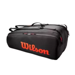 image of Wilson Tour 12 Pack Tennis Racket Bag - Red