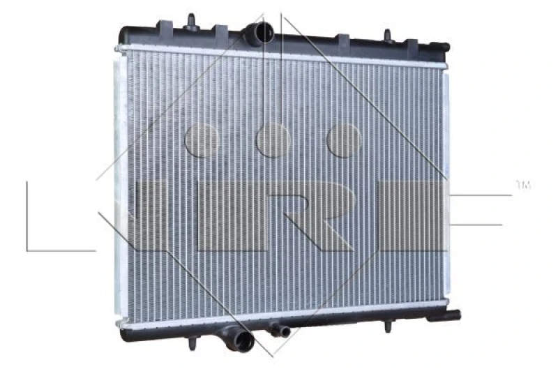 Image of NRF 58311 Engine radiator Brazed cooling fins, Aluminium, with mounting parts Aluminium Radiator,engine cooling (470)