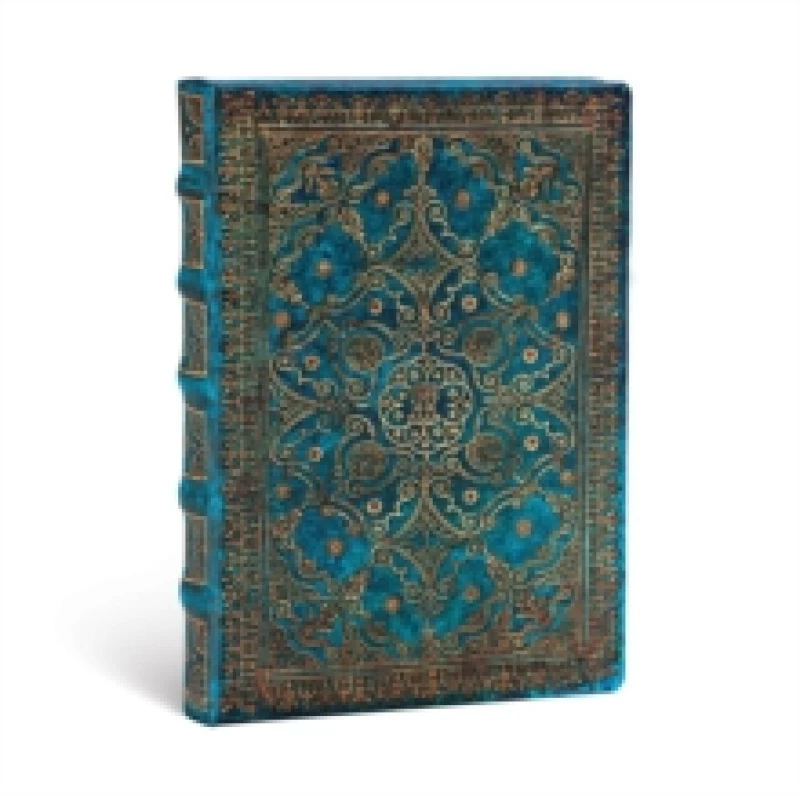 Image of Azure (Equinoxe) Midi Lined Hardcover Journal (Elastic Band Closure) Hardback
