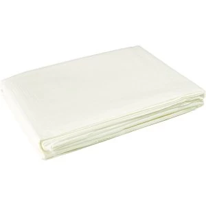 image of Wickes Absorbent Polythene Dust Sheet - 2.7 x 3.6m