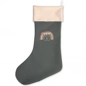 Image of Christmas Rainbow Pastel Christmas Stocking