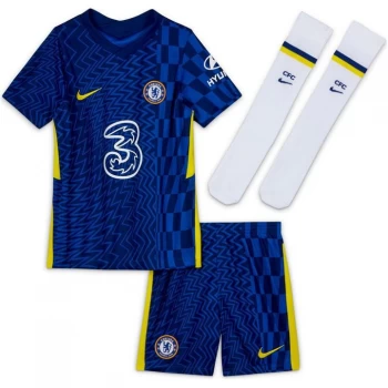 Image of Nike Chelsea Home Mini Kit 2021 2022 - Blue