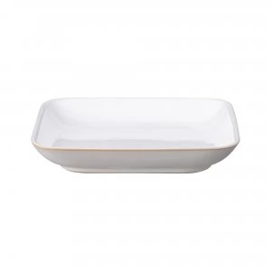 Image of Natural Canvas Medium Square Plate