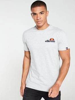 Image of Ellesse Voodoo T-Shirt - Grey Marl, Size S, Men