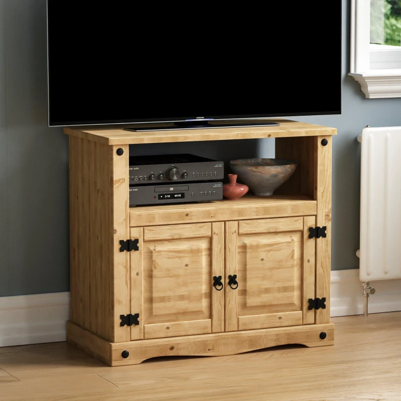 Image of Lassic Vida Designs Corona Straight TV Unit Pine unisex One Size