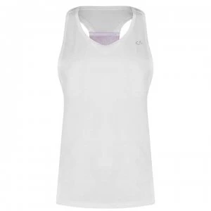 Image of Calvin Klein Performance Relaxed Tank Top - 100 BrightWhite