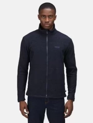 image of Regatta Eilon Full Zip Fleece, Navy, Size L, Men