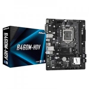 image of ASRock B460M HDV Intel Socket LGA1200 H5 Motherboard