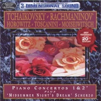 image of London Philharmonic Orchestra - Piano Concertos Nos. 1&amp;2 plus Midsummer Night's Dream CD