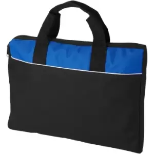 Image of Bullet Tampa Conference Bag (Pack Of 2) (38 x 2.9 x 29cm) (Solid Black/Royal Blue)