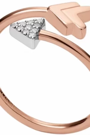 Image of Fossil Jewellery Ring Size P JEWEL JFS00429998508