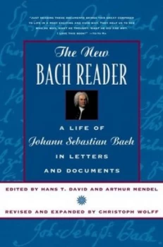 Image of The New Bach Reader by Hans T. David Book
