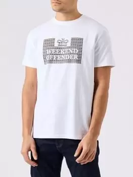 Image of Weekend Offender Shevchecnko T-Shirt - White, Size S, Men