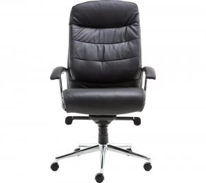 Image of Alphason Empire AOC8218BLK Leather Tilting Executive Chair