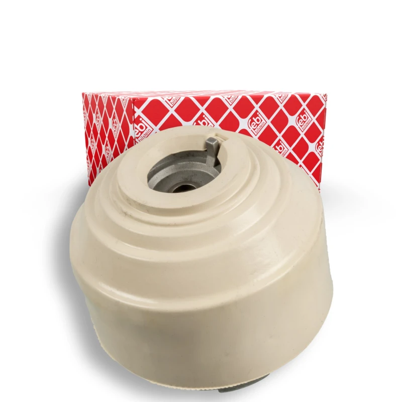 Image of FEBI BILSTEIN 19470 Engine mount both sides, Hydro Mount, with splash protection cover Engine Mounting (247)