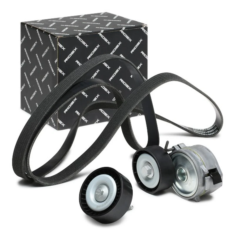 Image of RIDEX 542R0046 V-ribbed belt set V-Ribbed Belt Set (542)