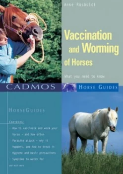 Image of Vaccination and Worming of Horses by Anke Rsbldt Book