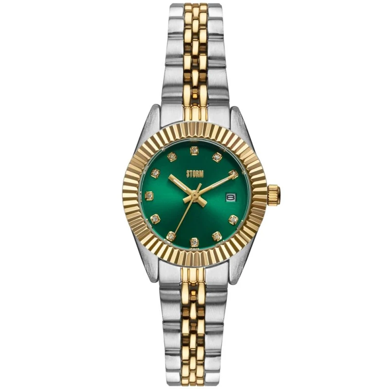 Image of Storm Roxin Crystal Watch Silver