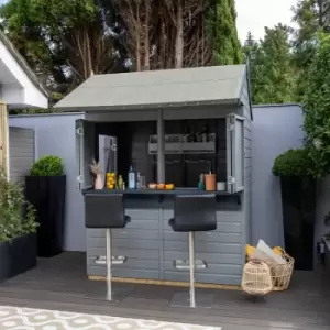 Image of Forest Garden 6x4 Shiplap Pressure Treated Garden Bar 1.99m x 1.88m
