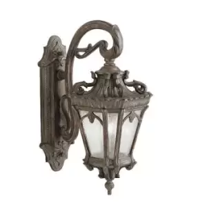 Image of Tournai 2 Light Outdoor Large Wall Lantern Light Londonderry IP44, E14