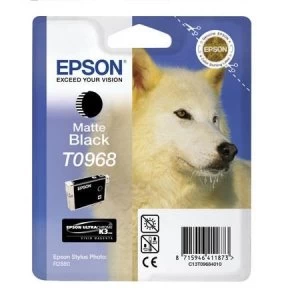 Image of Epson Huskey T0968 Matte Black Ink Cartridge